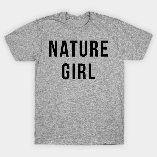 Nature Girl T-Shirt by vintageinspired